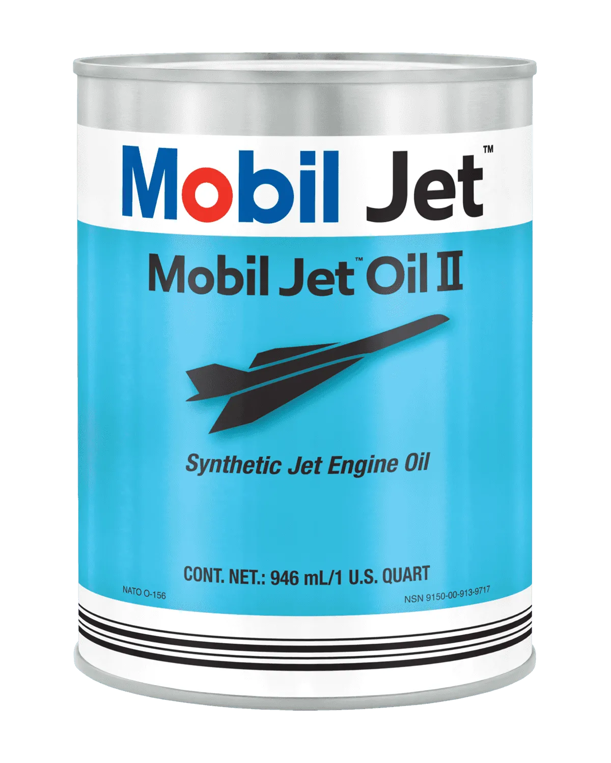 MOBIL-JET-OIL-II-1QT - AIRCRAFT-TYPE GAS TURBINE LUBRICANT